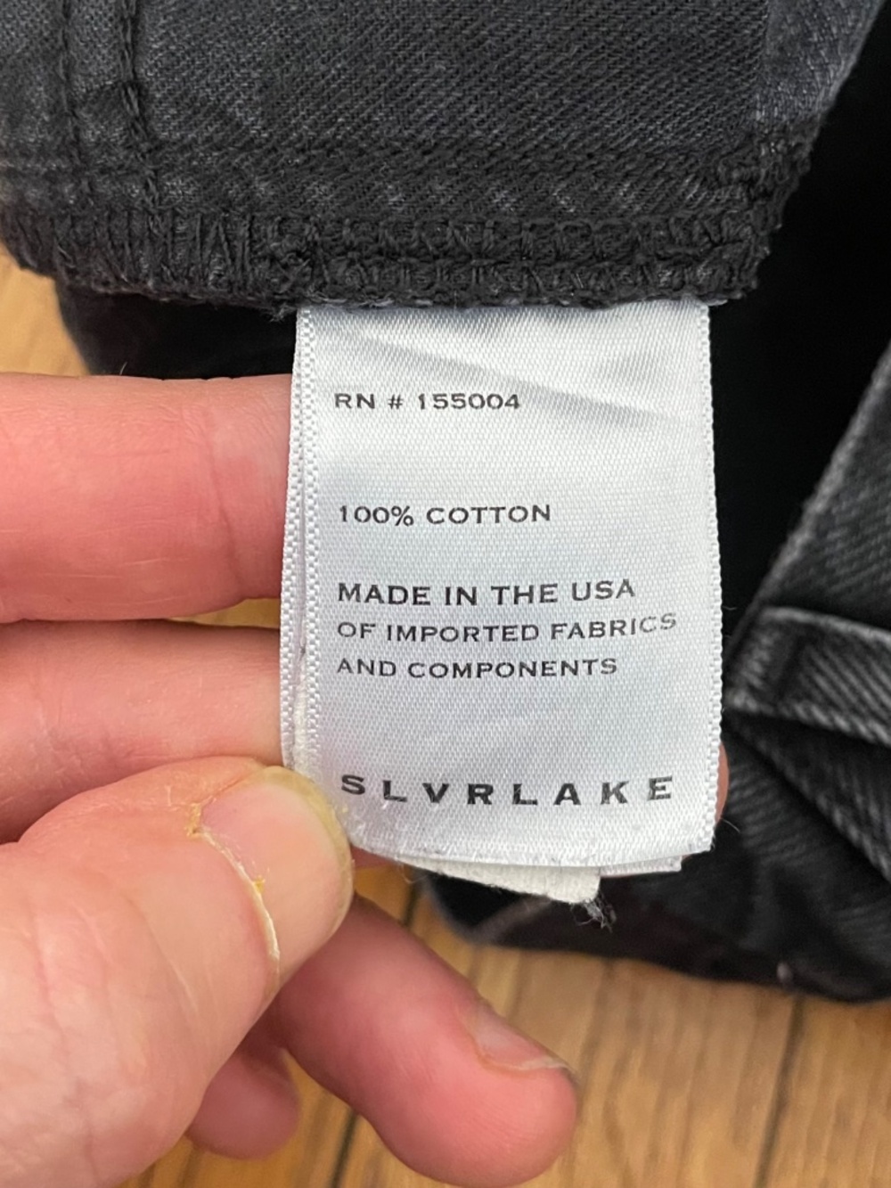 SLVRLAKE Rider Straight Jeans Long Gone Wash - Picture 10 of 12